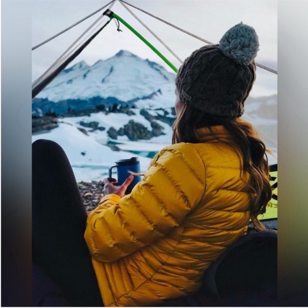 Patagonia Yellow Puffer Jacket